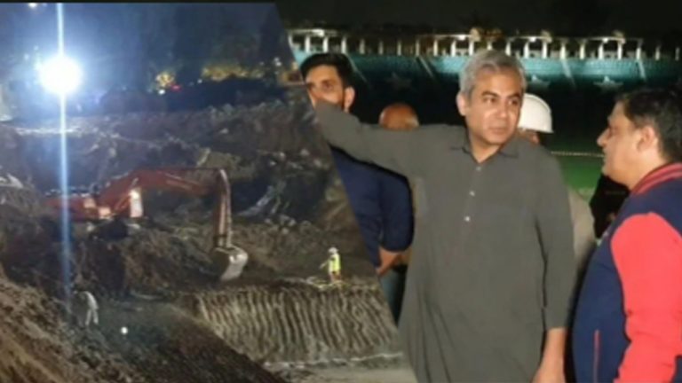 محسن نقوی کا قذافی اسٹیڈیم کے تعمیراتی کام کو تیز کرنے کی ہدایت