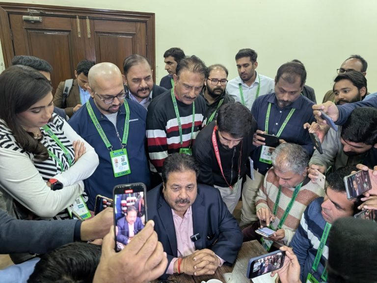 بی سی سی آئی کے نائب صدر راجیو شکلا کی پاکستان اور بھارت کے درمیان تعلقات پر گفتگو